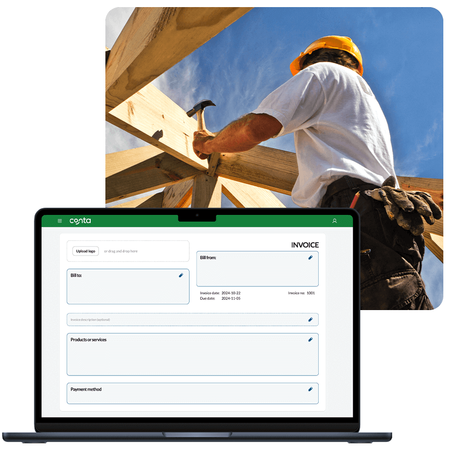 Contractor invoice template