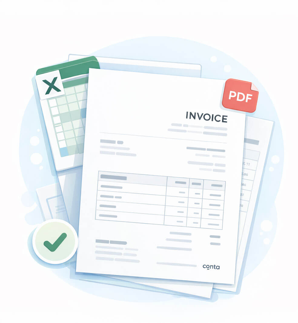 Create professional looking invoices